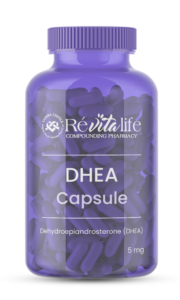 DHEA Capsule capsules from RevitaLife Compounding Pharmacy