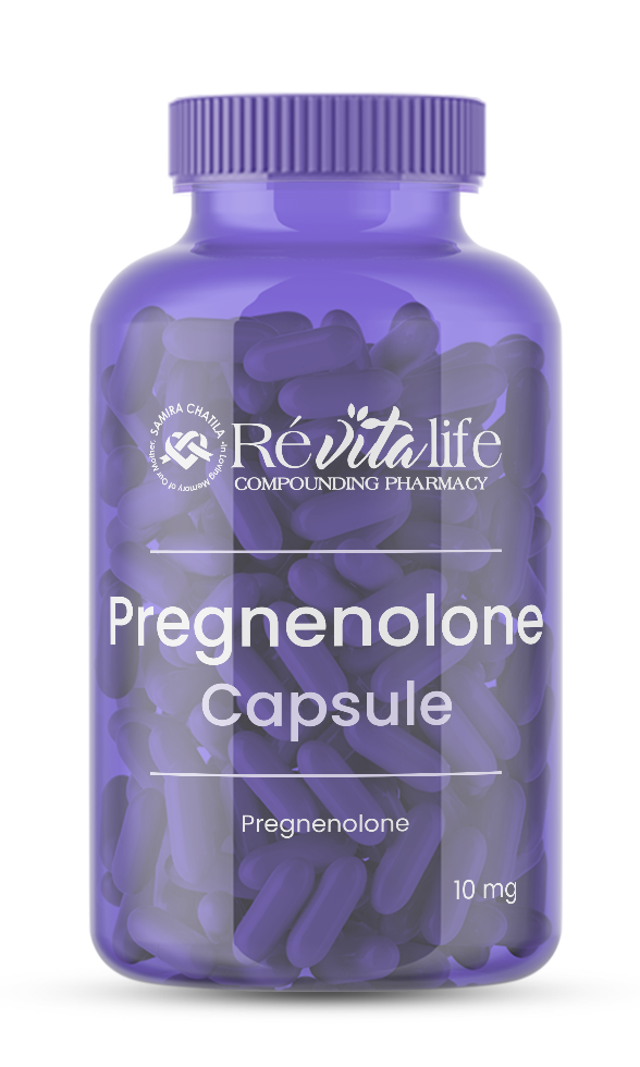 Pregnenolone Capsules from RevitaLife Compounding Pharmacy