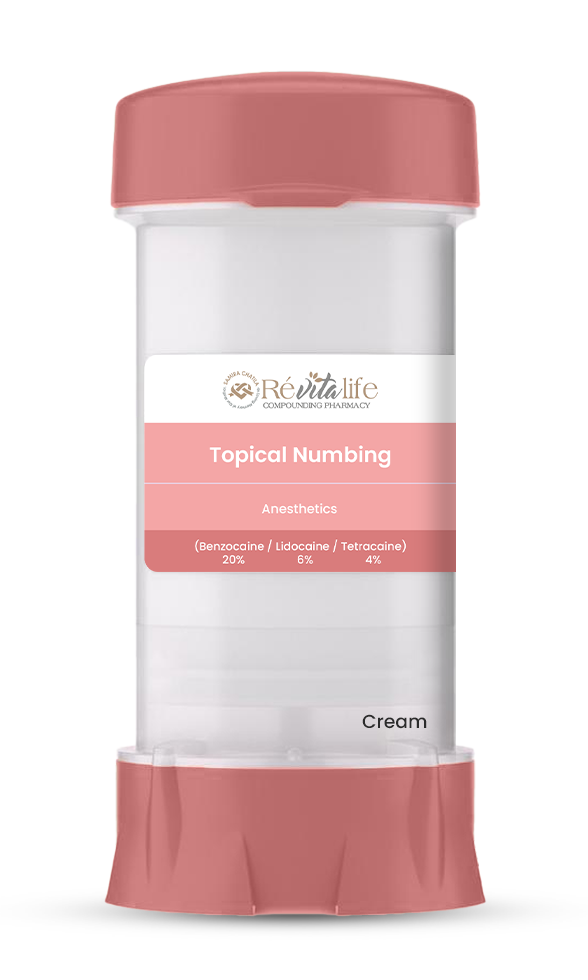Topical Numbing Cream from RevitaLife Compounding Pharmacy