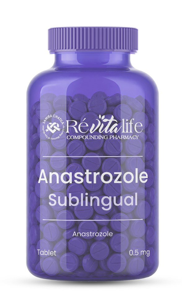 Anastrozole Sublingual Tablet from RevitaLife Compounding Pharmacy