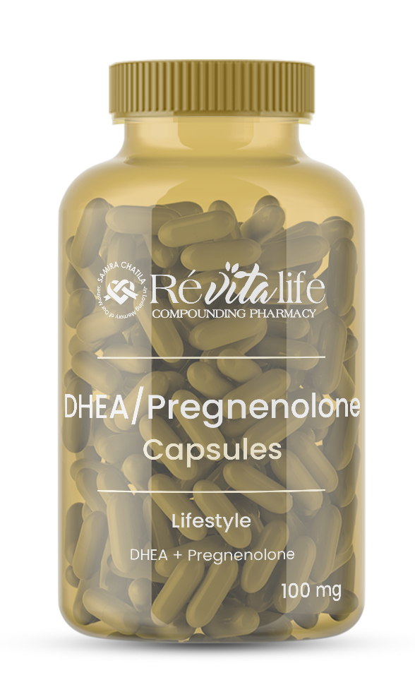 DHEA / Pregnenolone Capsules from RevitaLife Compounding Pharmacy