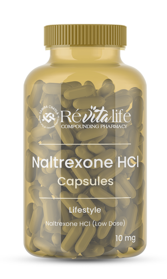 Naltrexone HCl Capsules from RevitaLife Compounding Pharmacy
