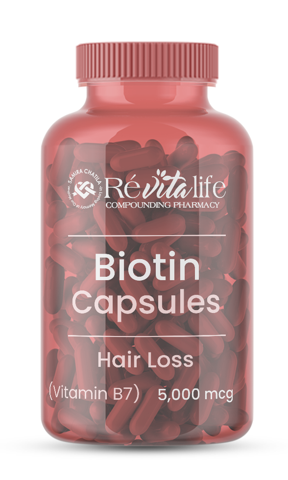 Biotin Capsules from RevitaLife Compounding Pharmacy
