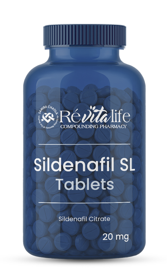 Sildenafil SL Tablets sublingual tablets from RevitaLife Compounding Pharmacy
