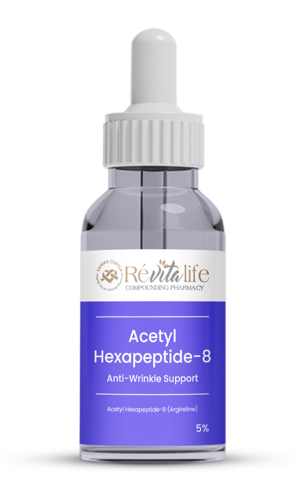Acetyl Hexapeptide-8 (Botox in a bottle) from RevitaLife Compounding Pharmacy