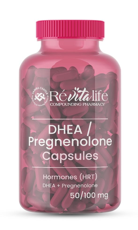 DHEA / Pregnenolone Capsules from RevitaLife Compounding Pharmacy