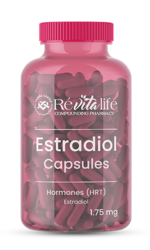 Estradiol Capsules from RevitaLife Compounding Pharmacy