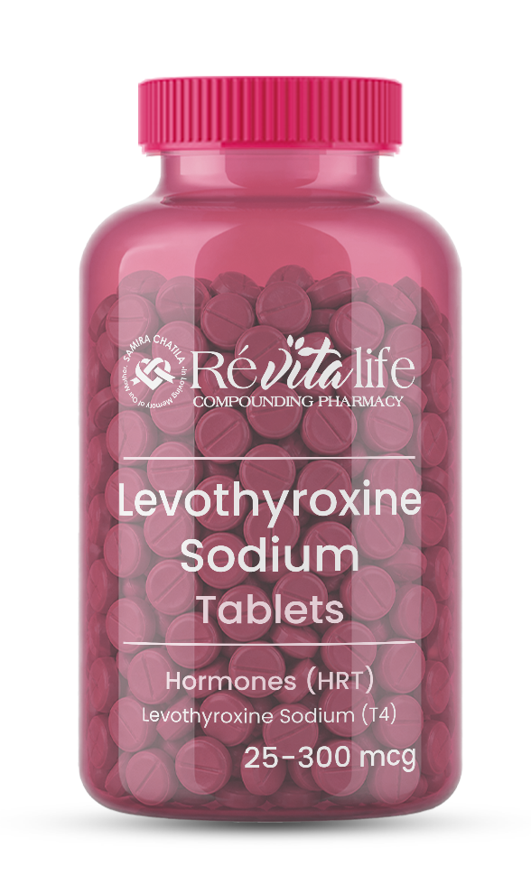 Levothyroxine Sodium Tablets from RevitaLife Compounding Pharmacy