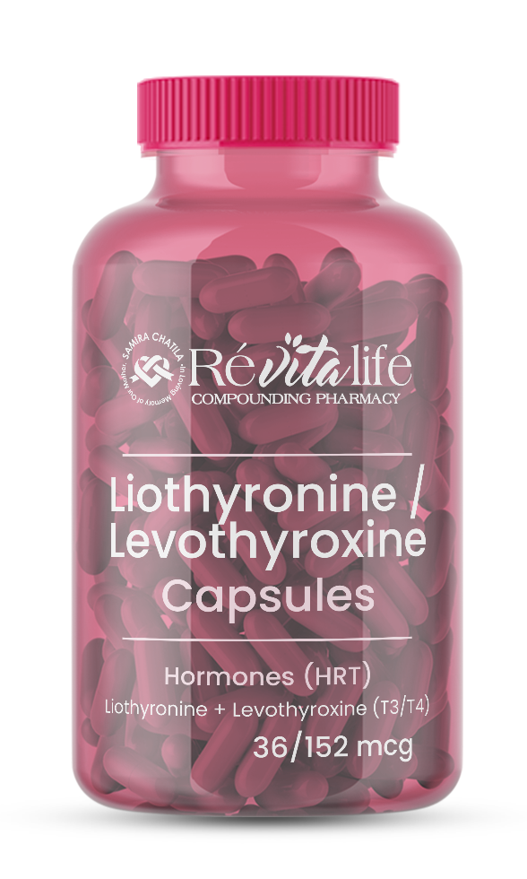 Liothyronine Sodium / Levothyroxine Sodium Capsules from RevitaLife Compounding Pharmacy