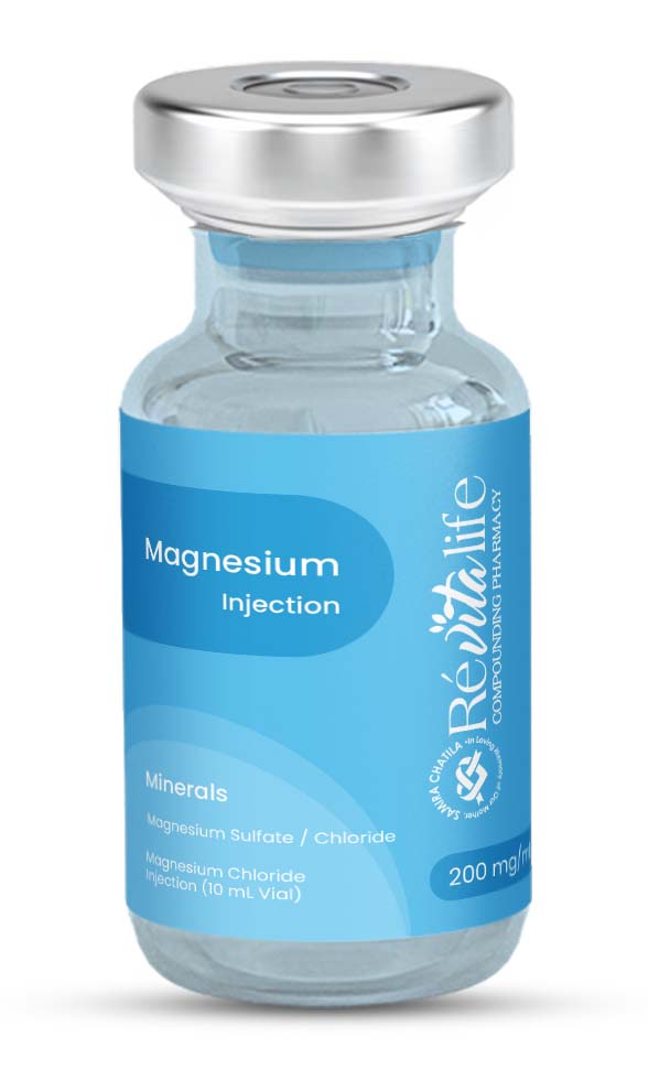 Magnesium Injection from RevitaLife Compounding Pharmacy