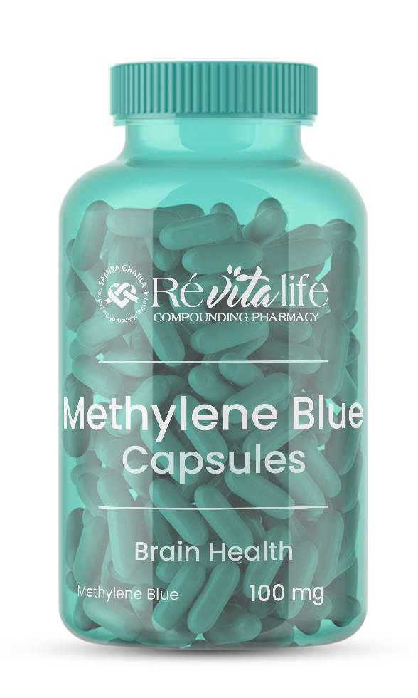 Methylene Blue Capsules from RevitaLife Compounding Pharmacy