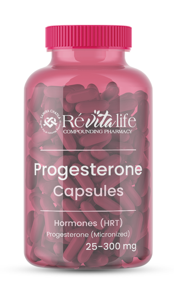 Progesterone Capsules from RevitaLife Compounding Pharmacy