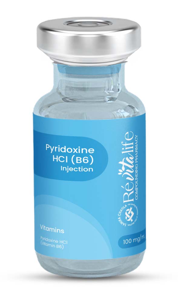 Pyridoxine HCl Injection from RevitaLife Compounding Pharmacy