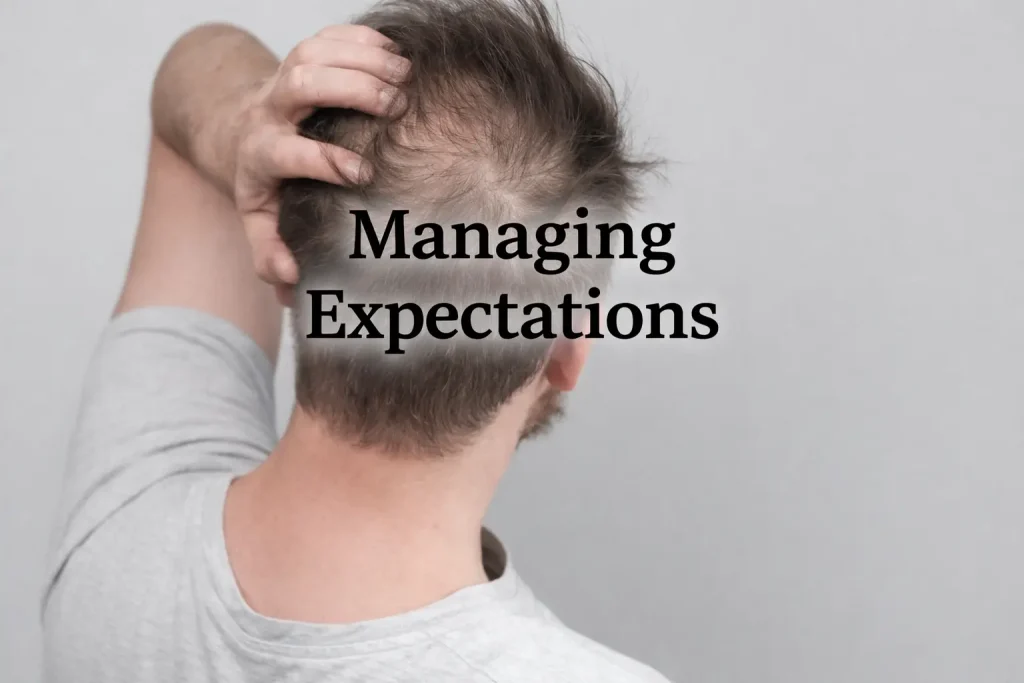 Managing Expectations What to Really Expect When Starting Hair Restoration